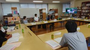 主幹教諭による1学期の報告