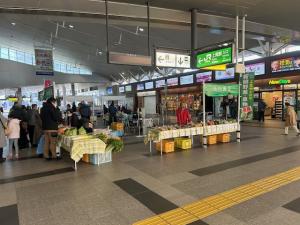 あげお朝市・夕市　写真