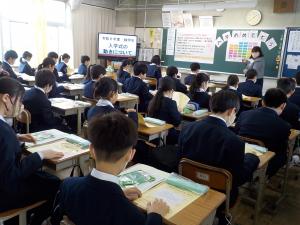 学級活動のようす