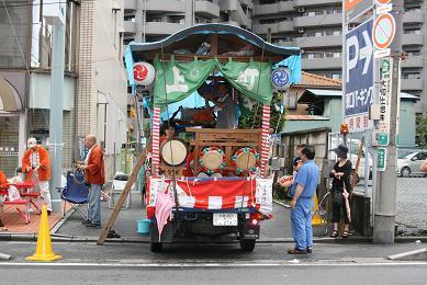 上町の祭りばやし