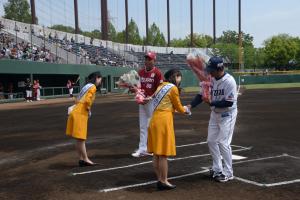 試合開始前のセレモニー