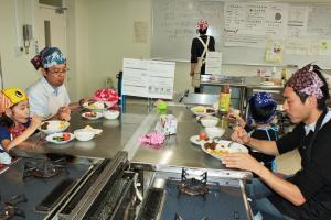 食事の様子（月組）