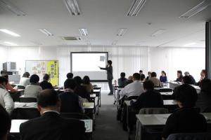 駅ホーム声かけサポート講習会での講義