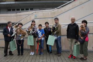 表彰された飼い主