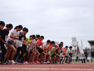 3km女子スタート