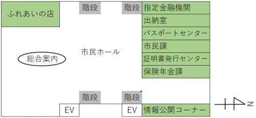 １階案内図